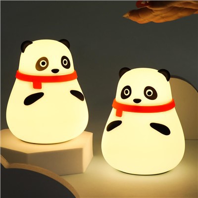 Panda éjszakai fény